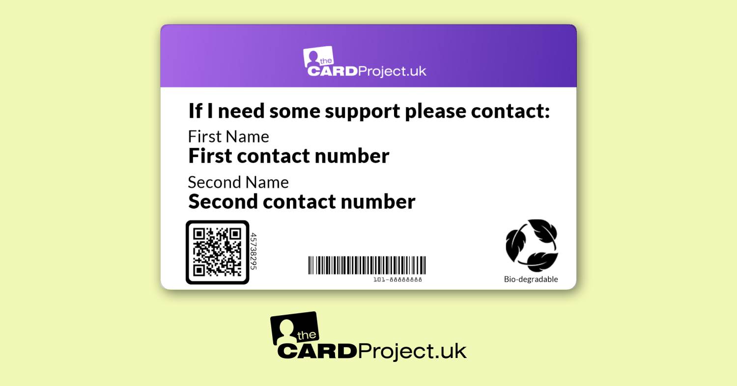 SIBO Medical ID Card (REAR)